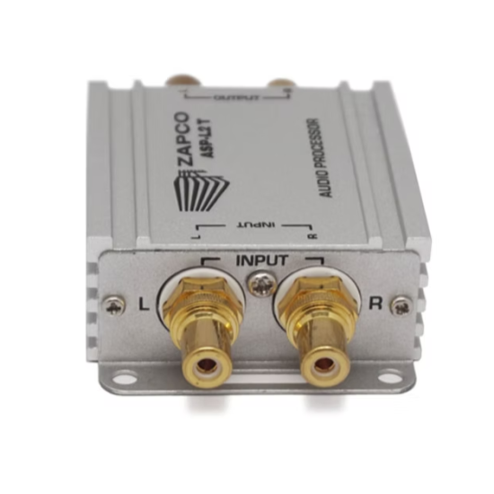 ZAPCO ASP-L2T 2-kanałowy filtr zakłóceń liniowych 2-kanałowy filtr zakłóceń liniowych, stosunek sygnału do szumu 130 dB